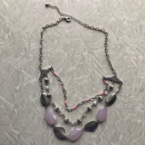 Costume Jewelry Lot 2 Necklaces & 3 Bracelets CLOSET CLEAR OUT - Picture 4 of 14